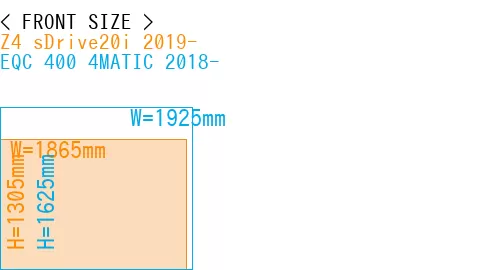 #Z4 sDrive20i 2019- + EQC 400 4MATIC 2018-